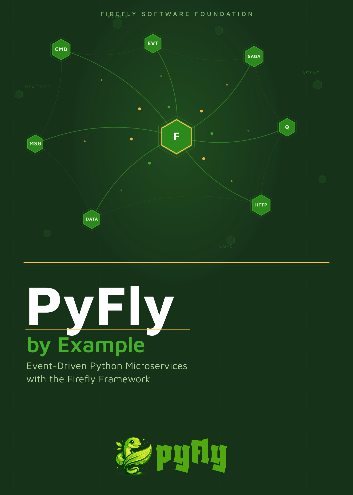 Original cover of PyFly by Example
